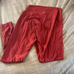 lululemon athletica burnt orange Leggings